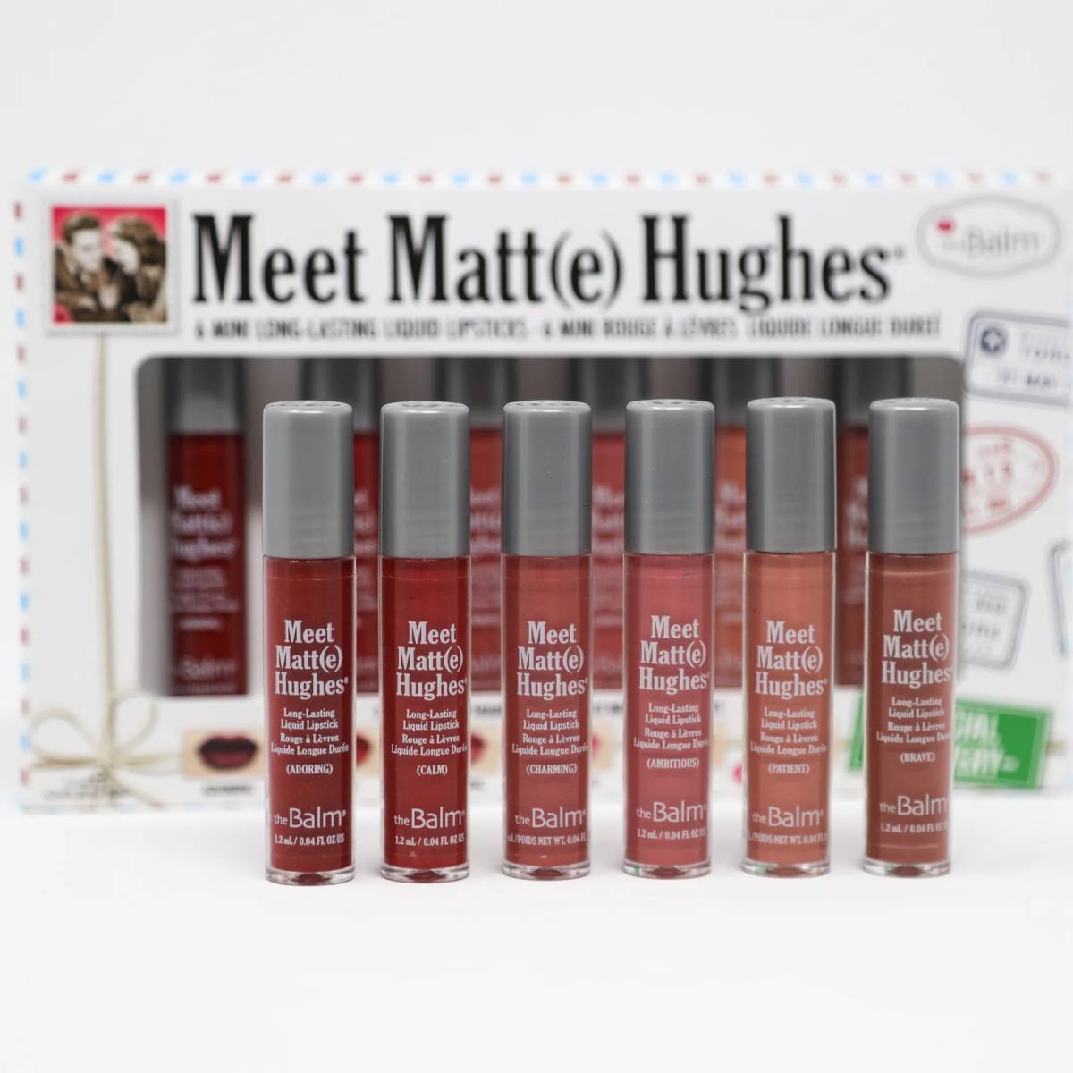 theBalm Meet Matt(e) Hughes Liquid Lipstick Mini Kit (6-Piece)