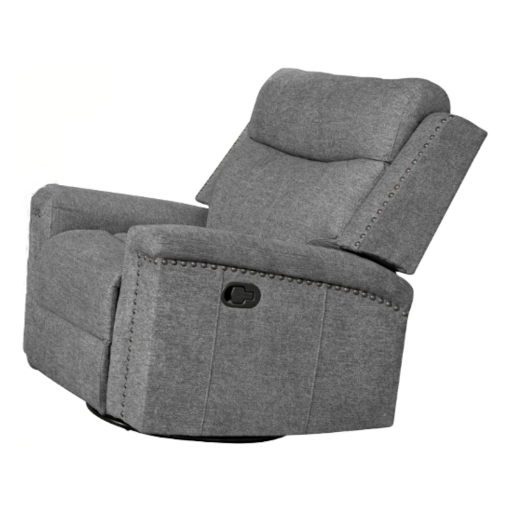 Ingram 42" Reclining Chair by Best Home - Gray