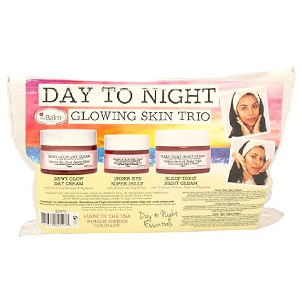 theBalm Day To Night Glowing Skin Trio Kit - (3 Piece)