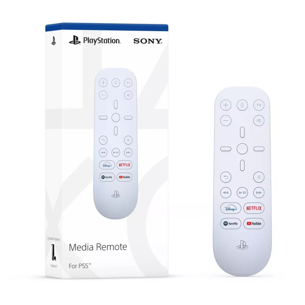 Sony Media Remote for PlayStation 5 - White - Curacao