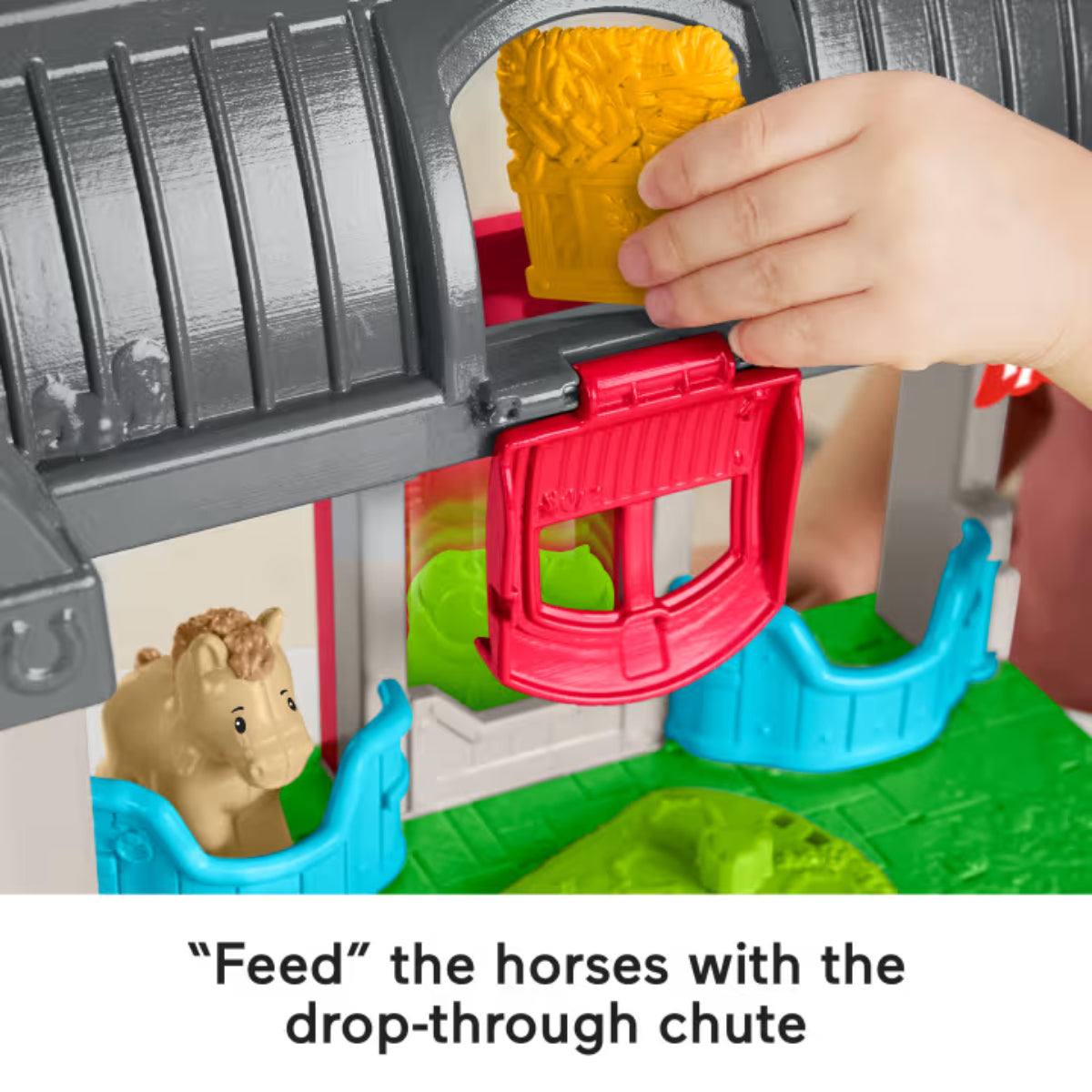 Little People Friendly Horses Stable Playset