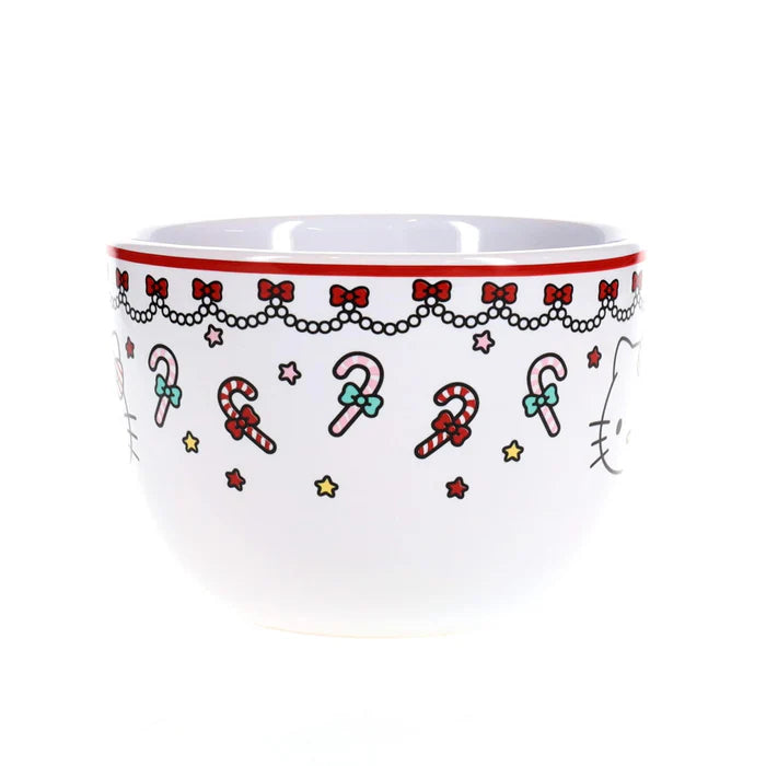 Sanrio Hello Kitty Holiday 24 oz Ceramic Soup Mug - White