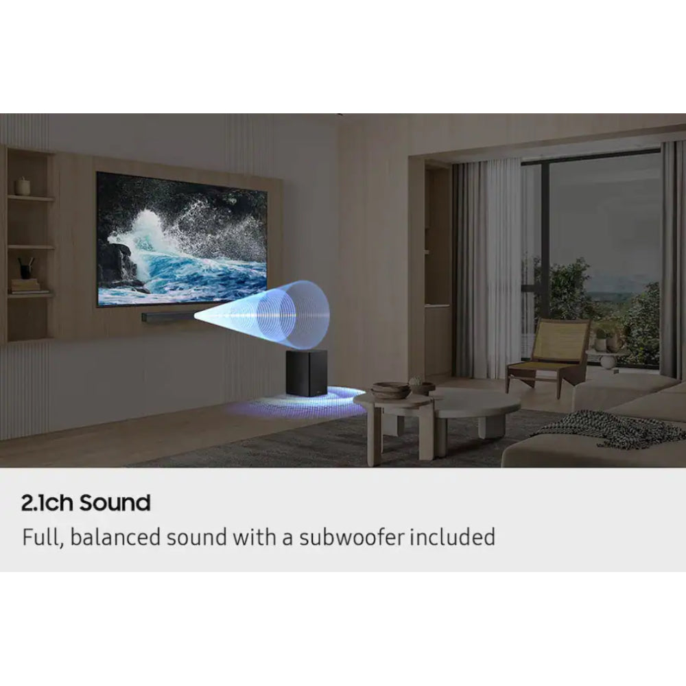 Samsung HW-B550F B Series 2.1 Channel Soundbar with Subwoofer - Black