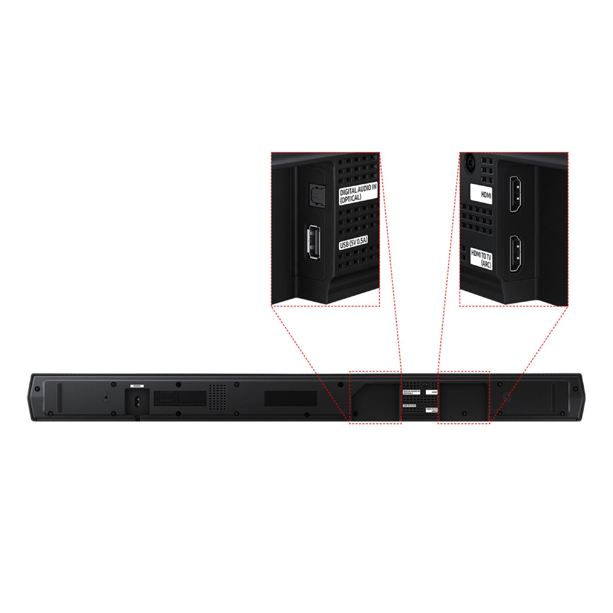 Samsung HW-B630F B-series 3.1 Channel Soundbar with Subwoofer - Black