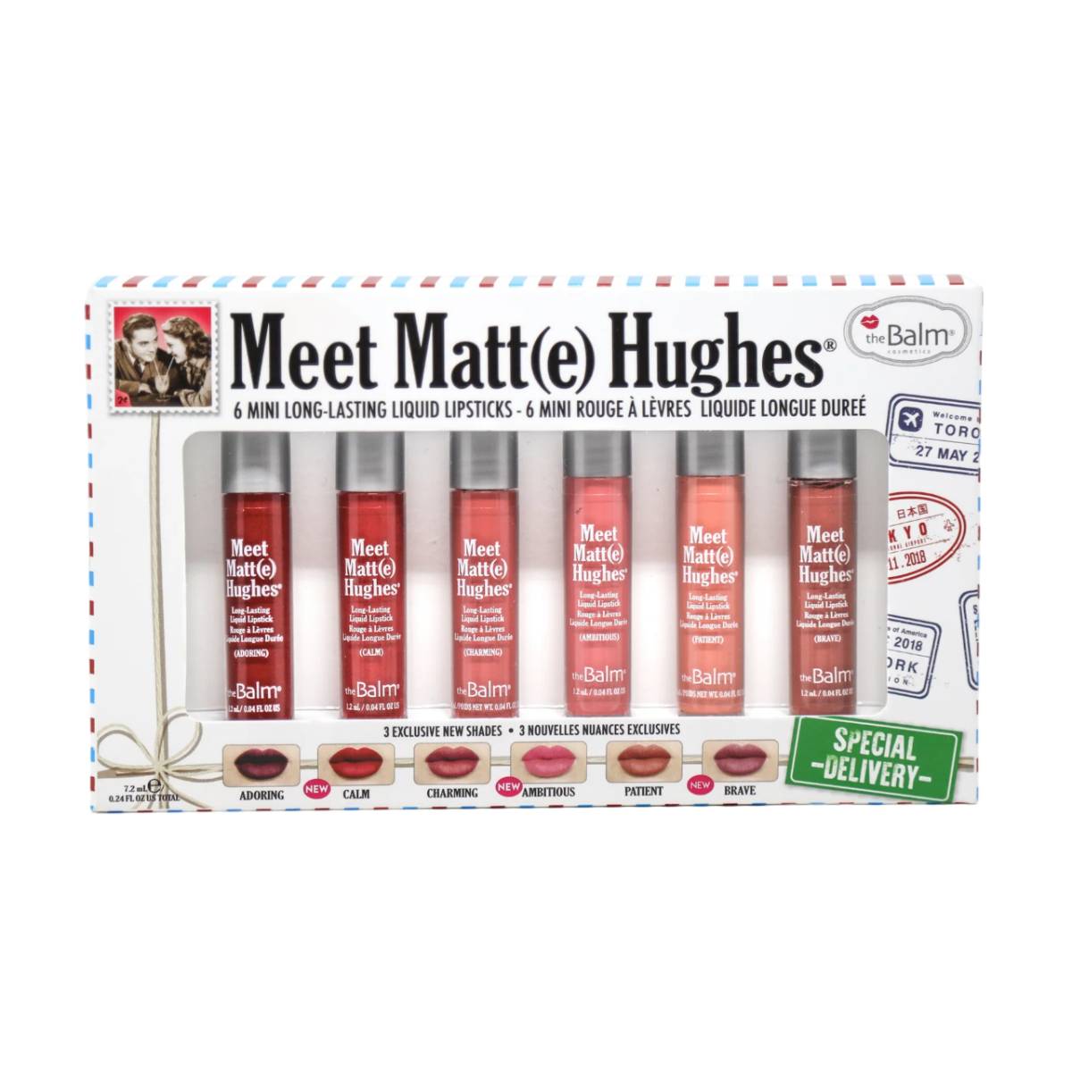 theBalm Meet Matt(e) Hughes Liquid Lipstick Mini Kit (6-Piece)
