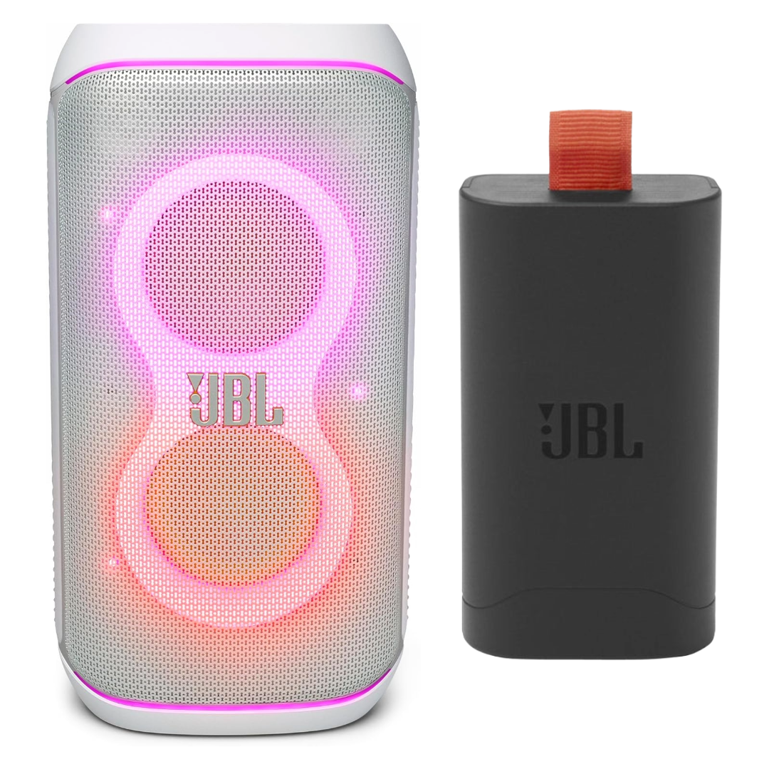 Bundle: JBL PartyBox Club 120 Portable Wireless Party Speaker + JBL Battery 200 for PartyBox Club 120