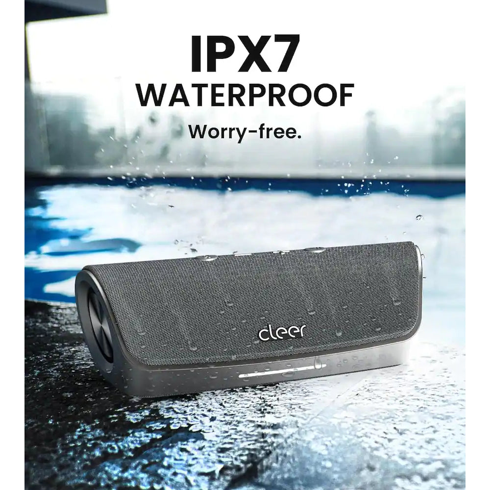 Cleer Scene Portable Bluetooth Speaker with Water Resistant
