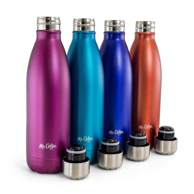 Mr.Coffee Luster Luna 16.9OZ Thermal Bottle with Cap