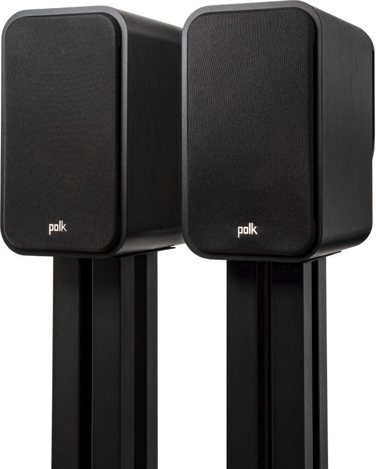 Polk Audio Signature Elite ES20 Bookshelf Speaker with High Resolution Audio (Set of 2) - Black