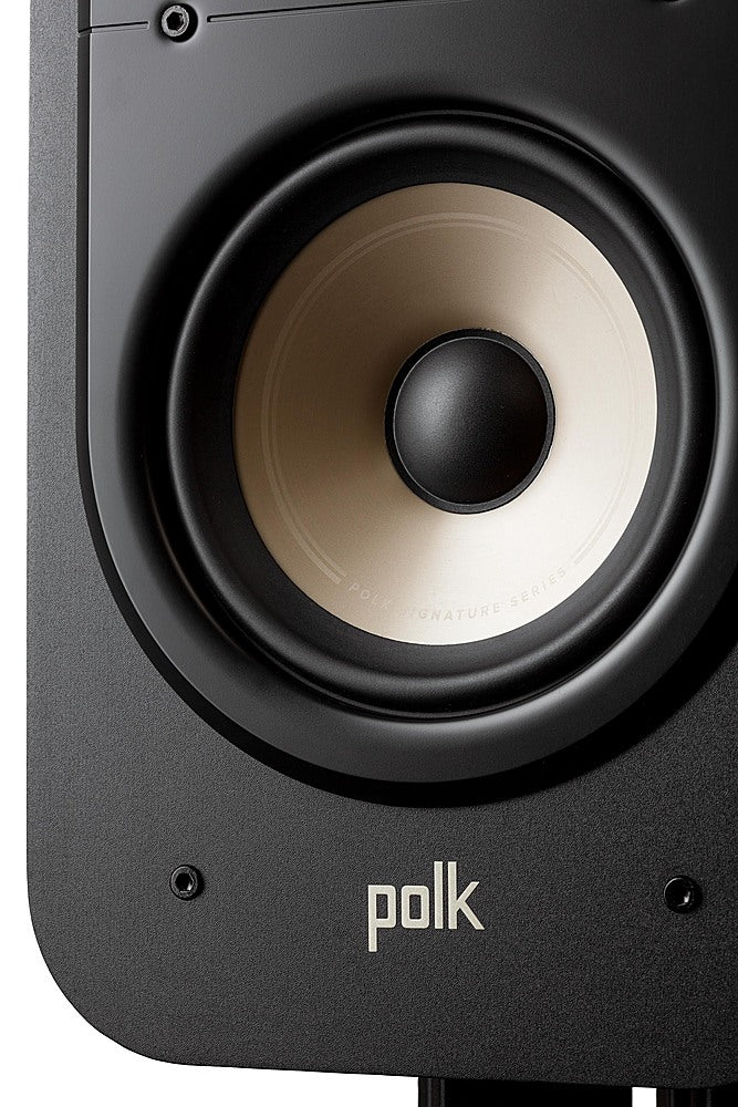 Polk Audio Signature Elite ES20 Bookshelf Speaker with High Resolution Audio (Set of 2) - Black