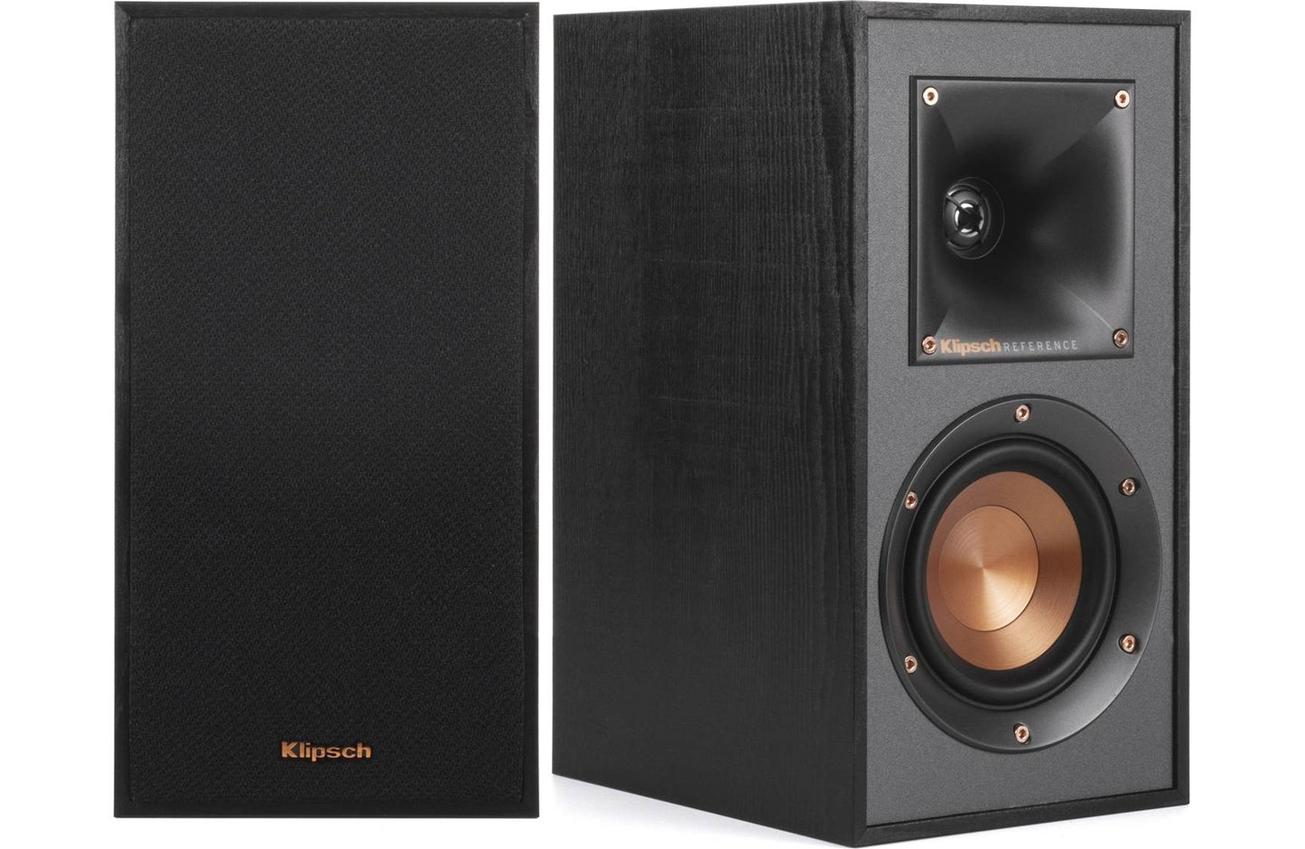 Klipsch R-41PM 2-Way Powered Bluetooth Bookshelf Speakers - Curacao