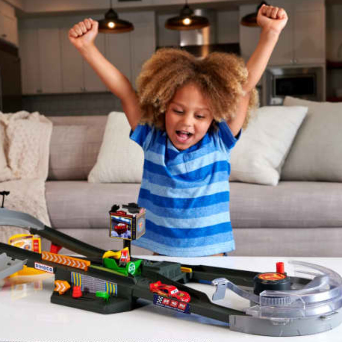 Disney Pixar Cars Piston Cup Action Speedway Playset