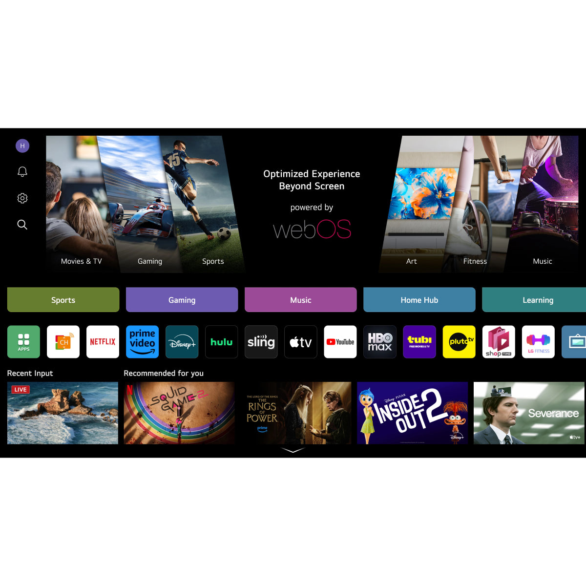 LG Class QNED82A UHD 4K AI Smart WebOS TV