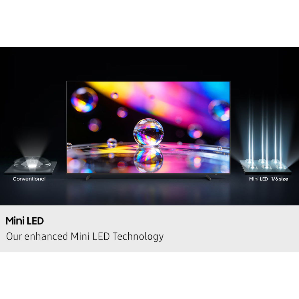 Samsung 43" M70H Mini LED 4K AI Smart Tizen TV