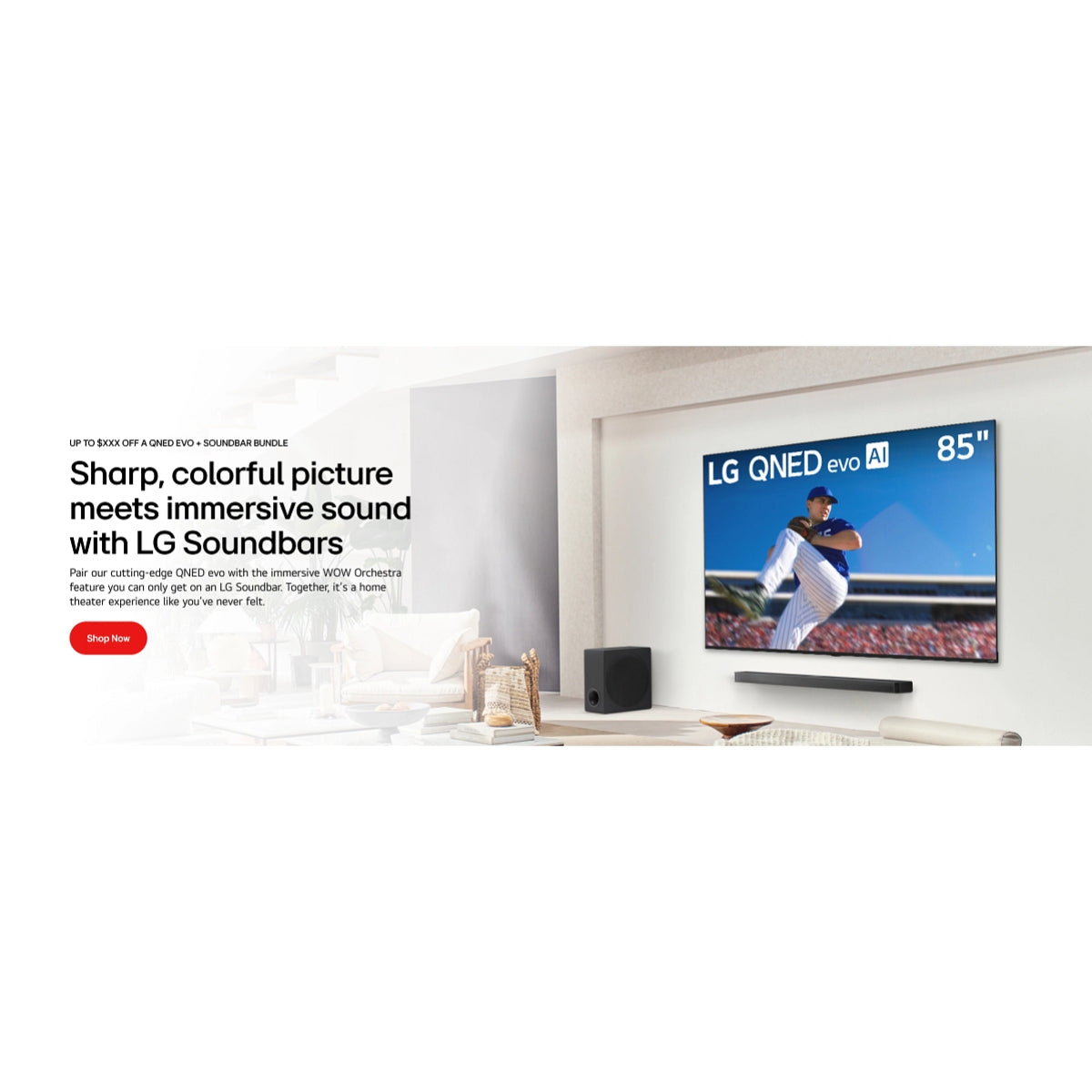 LG 50" Class QNED82A UHD 4K AI Smart WebOS TV