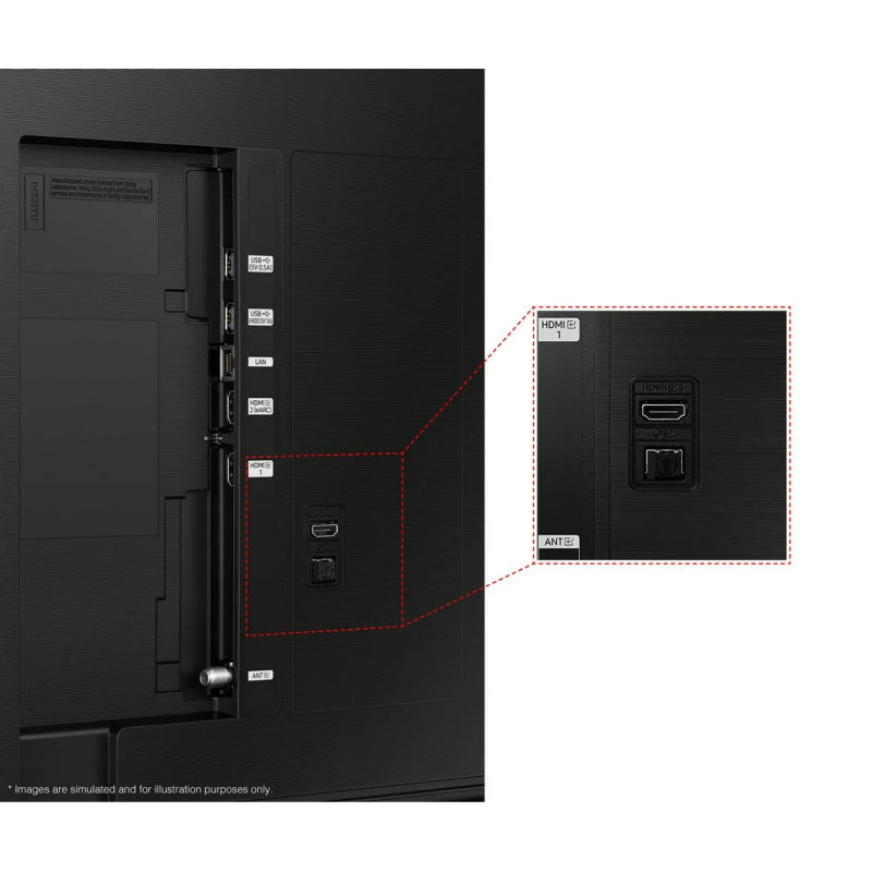 Samsung 55" Class DU8000B Crystal 4K UHD Smart Tizen TV