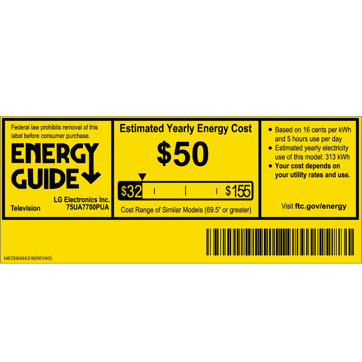 LG Class UA77 LED UHD 4K AI Smart webOS TV