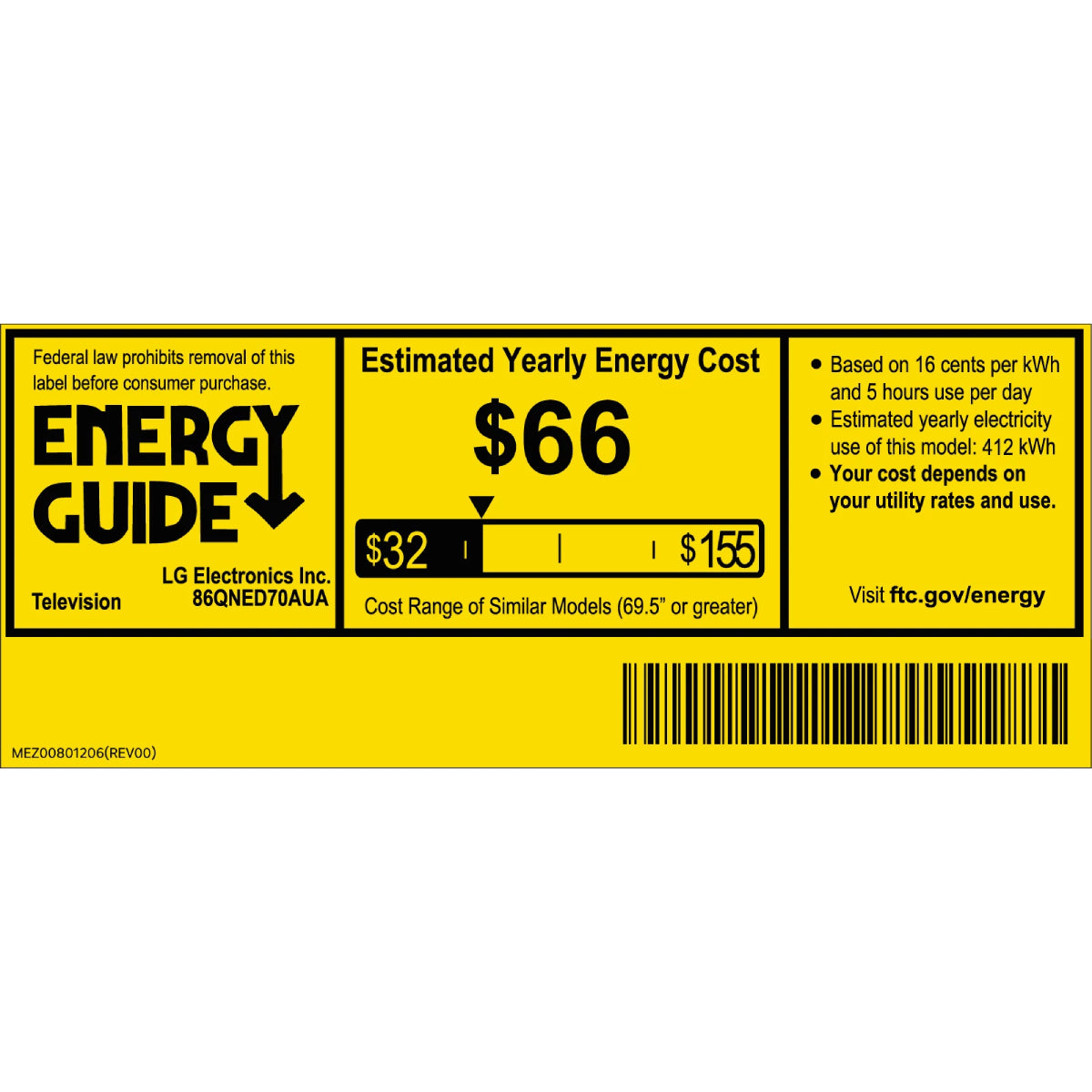 LG Class UA7000 QNED UHD 4K AI Smart WebOS TV