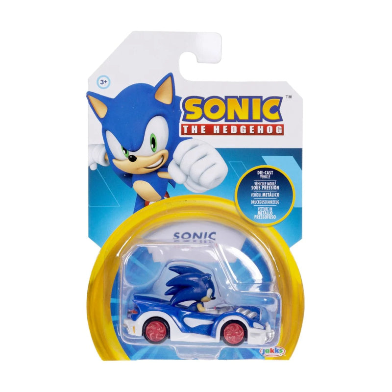 Sonic The Hedgehog Die Cast Car - Assortment