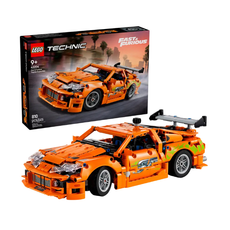 LEGO Technic Fast and Furious Toyota Supra MK4 Building Toy Set (810-Piece)
