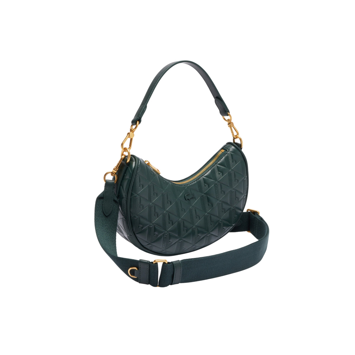 Lacoste Maheki Half Moon Bag - Sinople