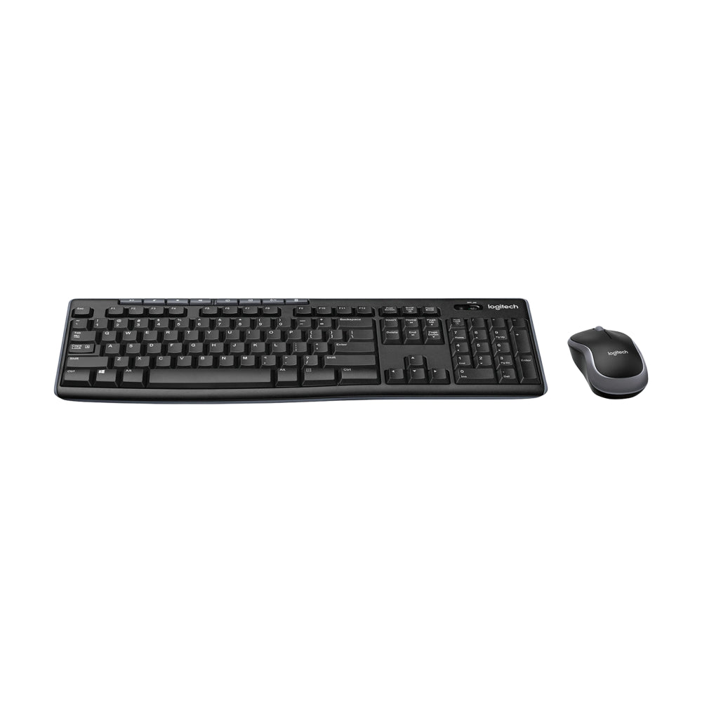Logitech MK270 Wireless Keyboard and Mouse Combo - Black