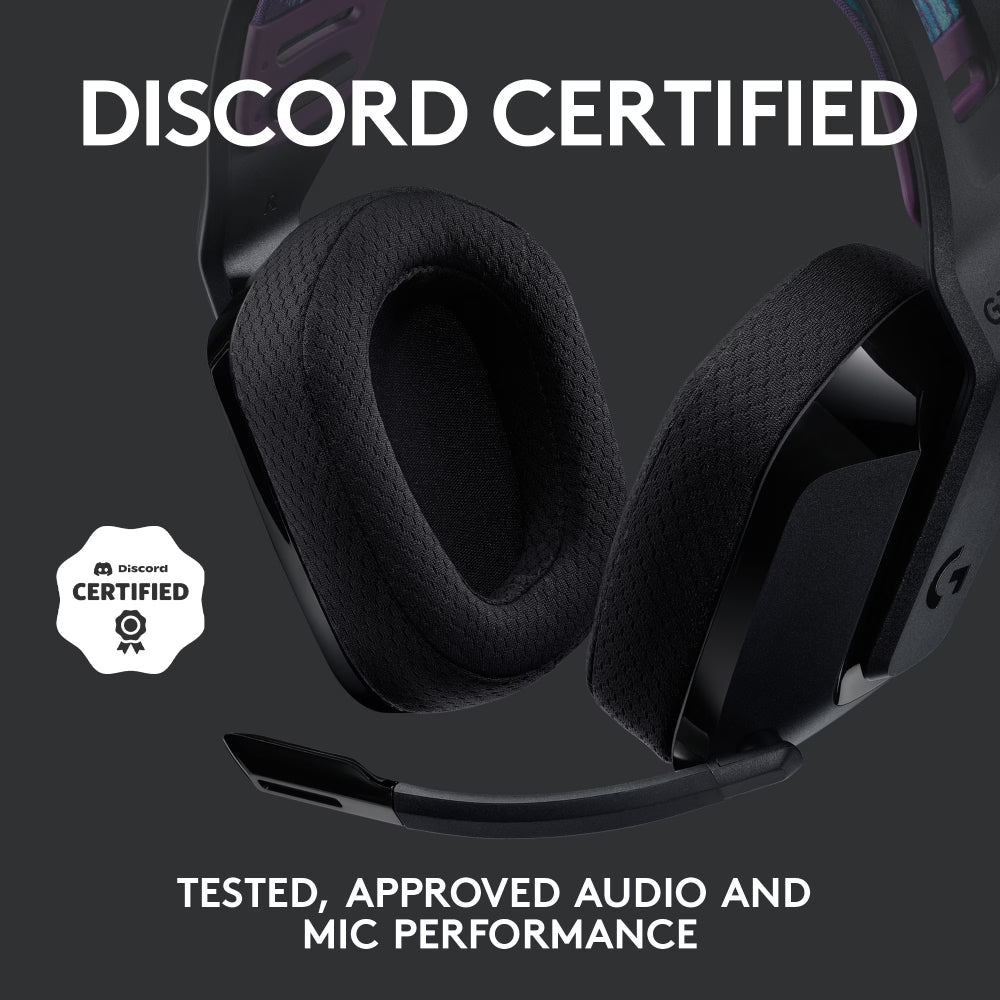 Logitech G Series G535 LIGHTSPEED Wireless Gaming Headset - Black