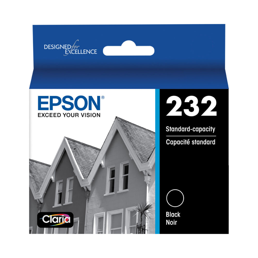 Epson 232 T232120-S Claria Standard Capacity Single Ink Cartridge - Black