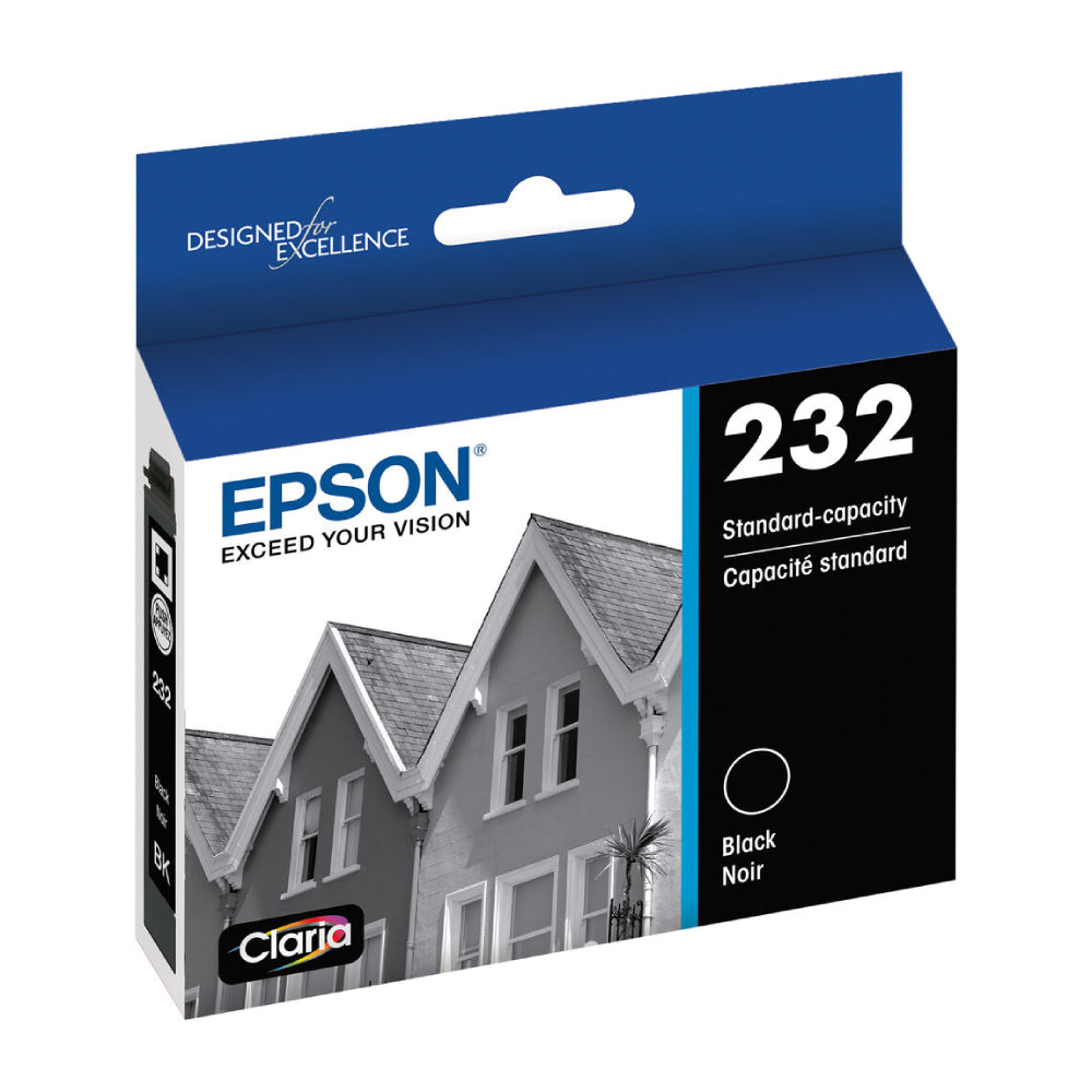 Epson 232 T232120-S Claria Standard Capacity Single Ink Cartridge - Black