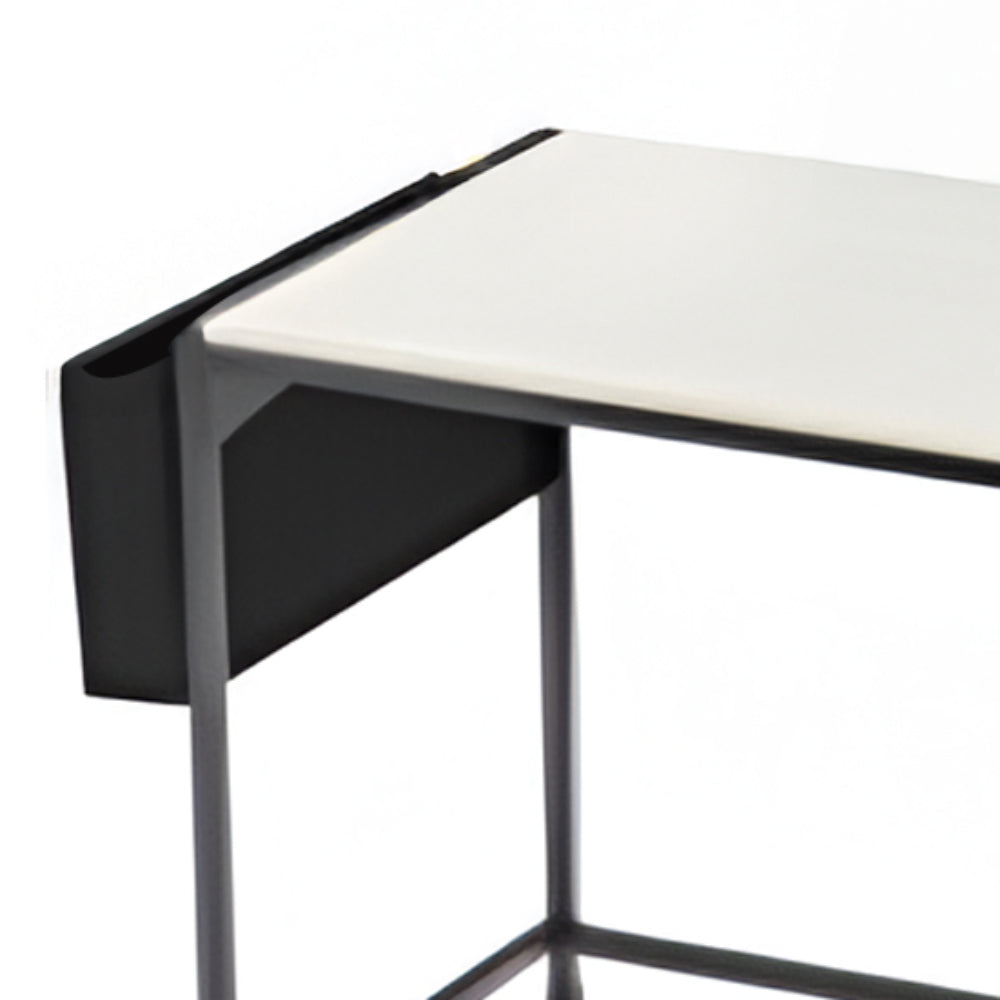 36" Study Table with Headphone Hook and Storage Bag by Topfresh