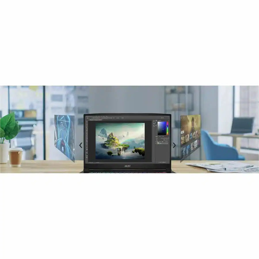 MSI Katana A17 AI B8V 17.3" Gaming Notebook - AMD Ryzen 9 8945HS with 32GB Memory - 1TB SSD - Black