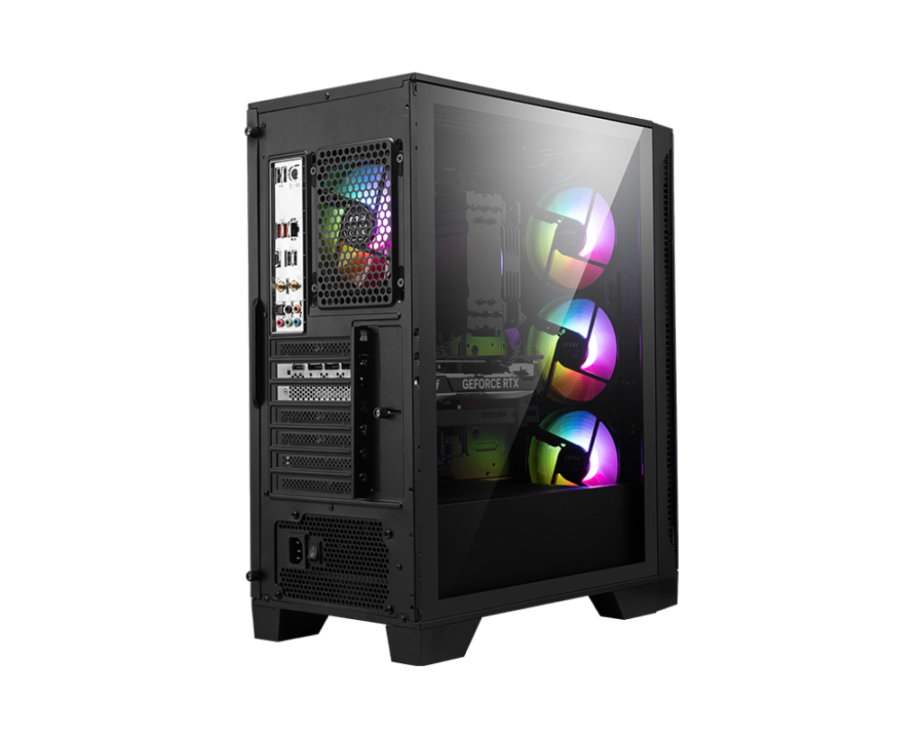 MSI CODZ2C8NVL47 Codex Z2 Gaming Desktop - AMD Ryzen 7 8700F with 32GB Memory and 1TB SSD - Black