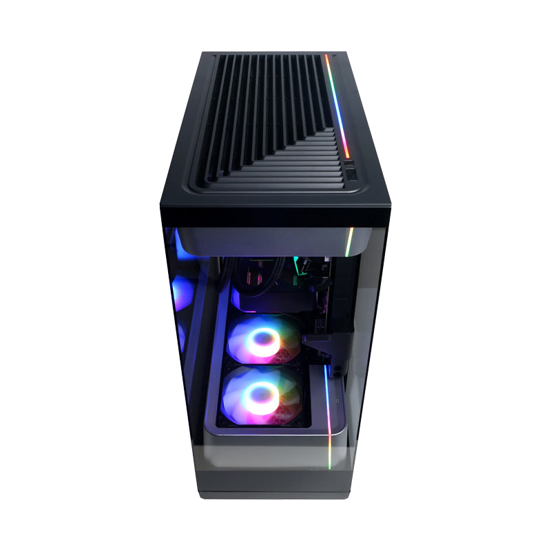 CyberPowerPC SLCAI7400CPG Supreme Liquid Cool Gaming Desktop - AMD Ryzen 9 9900X with 32GB Memory - 2TB PCIe 4.0 SSD - Black
