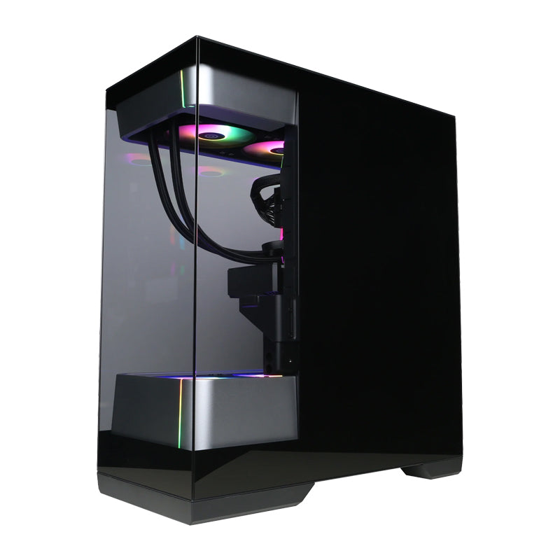 CyberPowerPC SLCAI7400CPG Supreme Liquid Cool Gaming Desktop - AMD Ryzen 9 9900X with 32GB Memory - 2TB PCIe 4.0 SSD - Black
