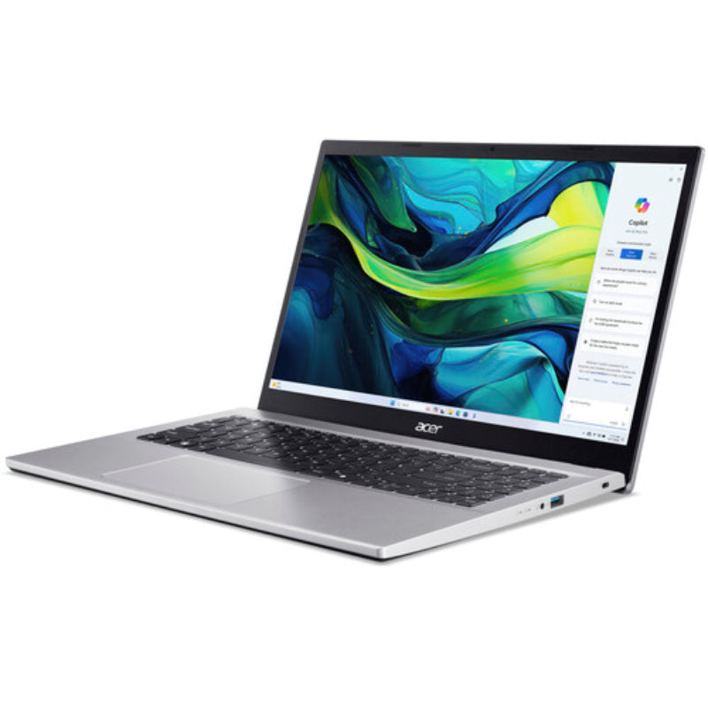 Acer AG15-42P-R1R7 15.6" Aspire Go 15 Laptop - AMD Ryzen 7 5825U with 32GB Memory and 1TB NVMe 4.0 - Silver