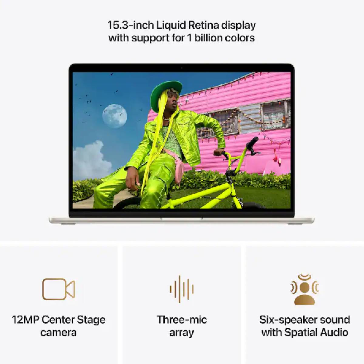 Apple 15" MacBook Air - Apple M5 Chip with 10-Core GPU