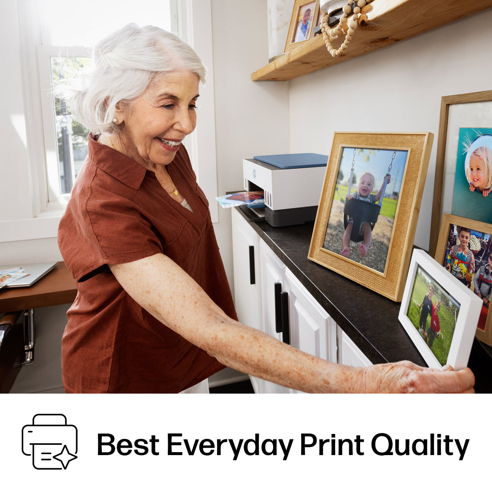 HP Smart Tank Plus 651 Wireless All-in-One Supertank Inkjet Printer with Inks - White