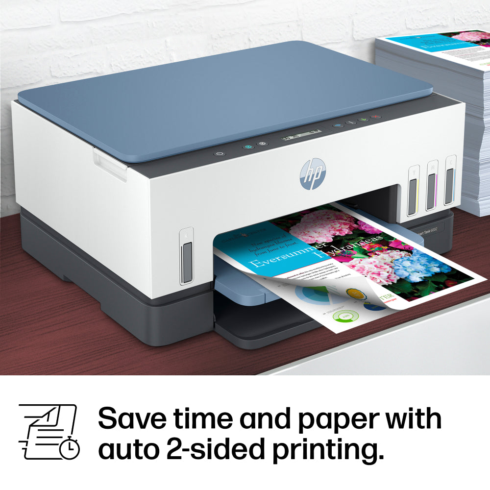 HP Smart Tank Plus 651 Wireless All-in-One Supertank Inkjet Printer with Inks - White