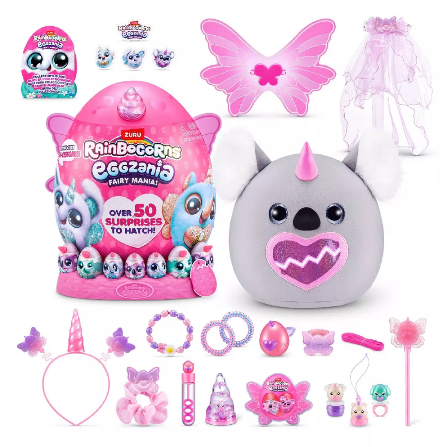 Rainbocorns Eggzania Fairy Mania Large Soft - Assortment