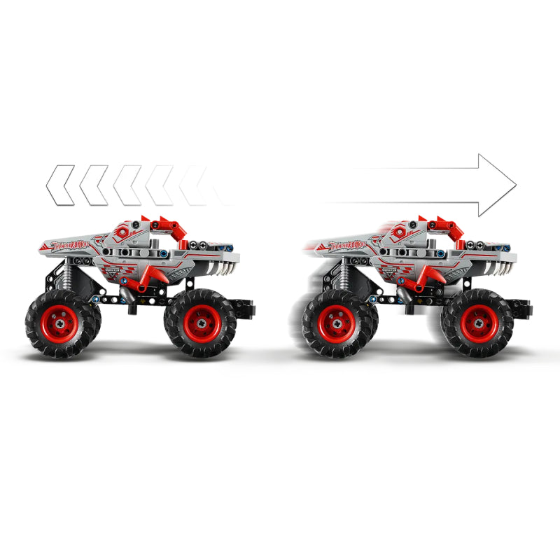 LEGO Technic Monster Jam ThunderROARus Pull-Back Building Toy (232-Pieces)
