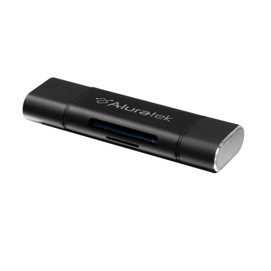 Aluratek USB 3.1 Gen 2 Type-C Multi-Format SD Card Reader - Curacao