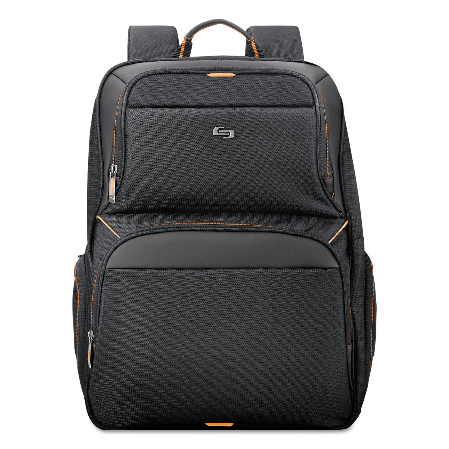 Solo Urban Thrive 17.3" Laptop Backpack - Black/Orange - Curacao