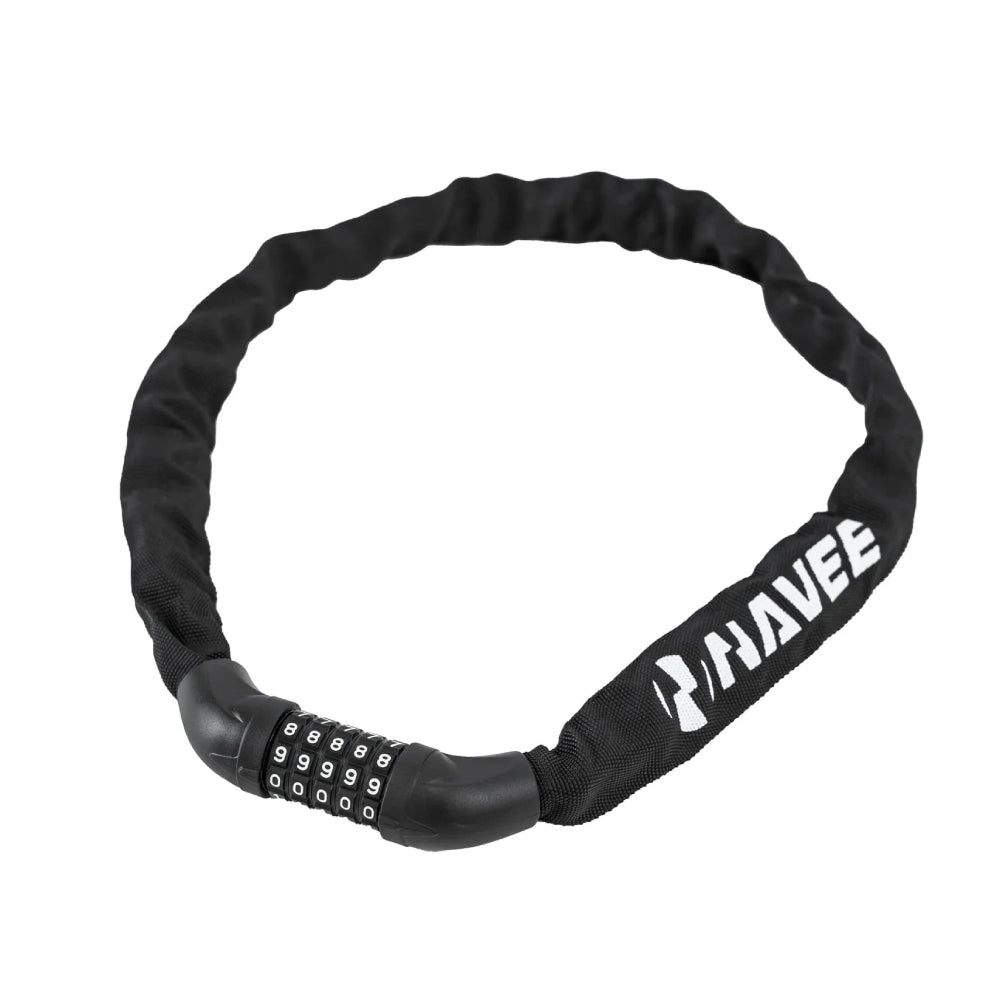 Navee Anti-Theft Password Chain Lock for Electric Scooter - Black