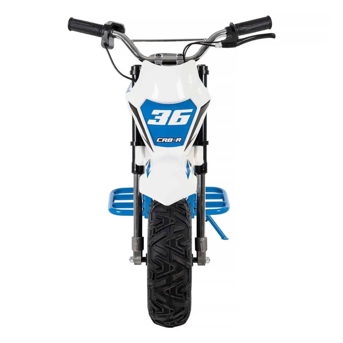Huffy 36V CR8-R Electric Mini Bike - White/Blue