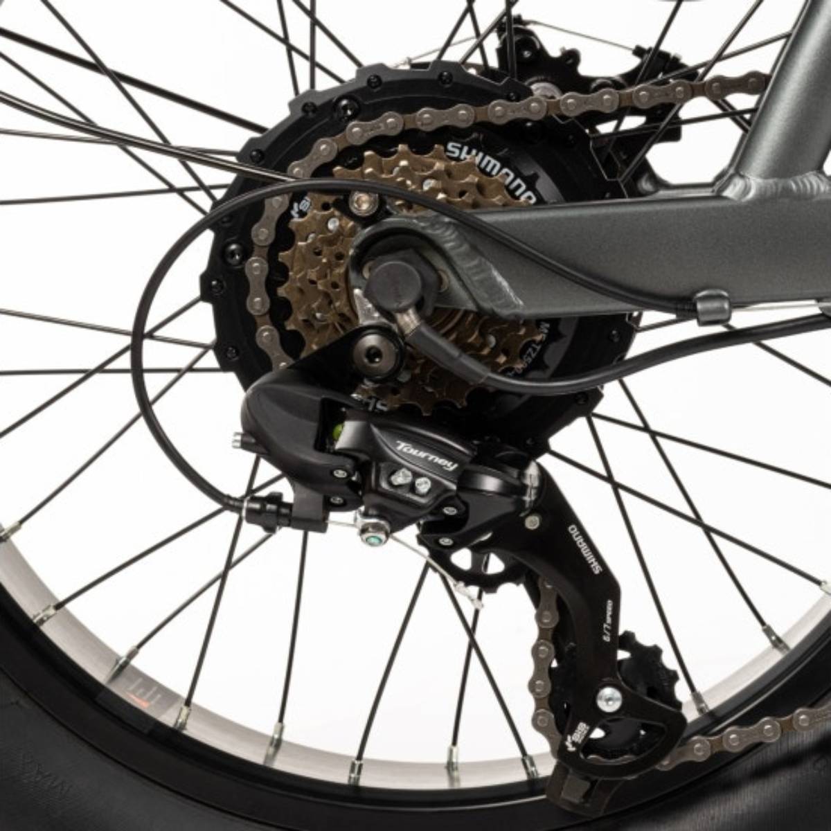 Huffy 20" Centuric Class 2 Folding Electric Bike - Gray/Black