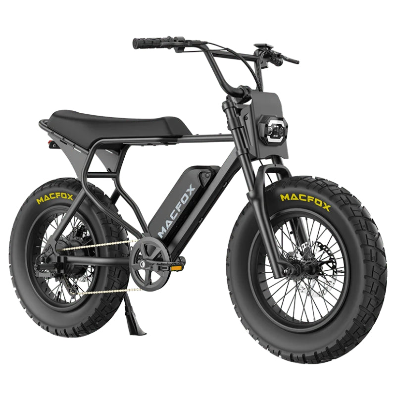 Macfox X7L Electric Bike - Black