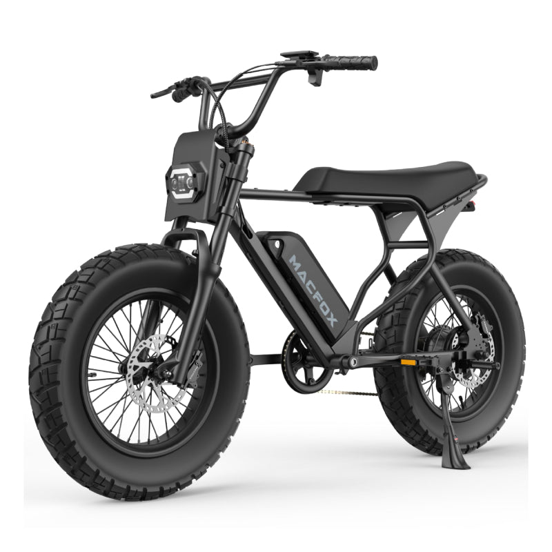 Macfox X7L Electric Bike - Black