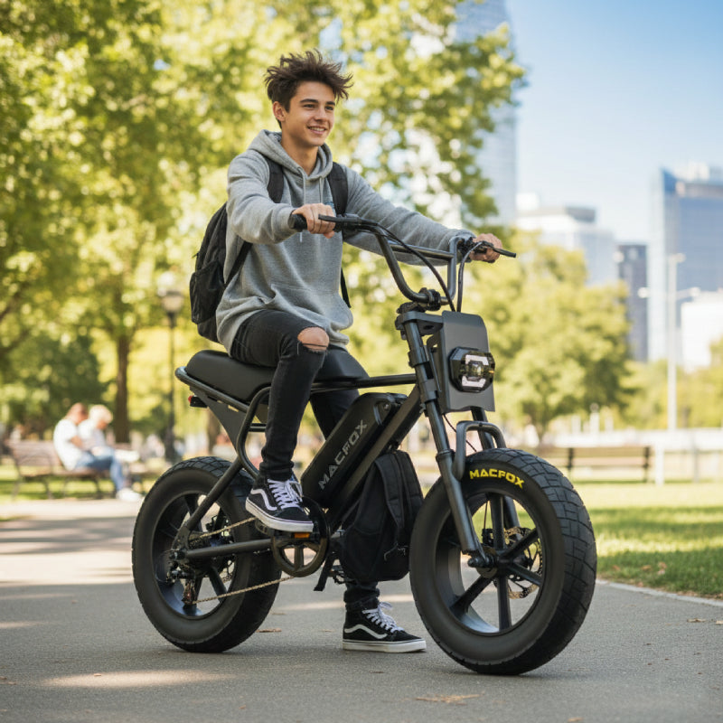 Macfox M16 Electric Bike - Black