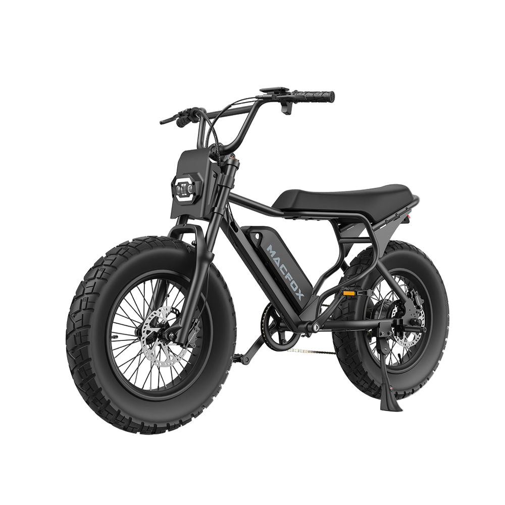 Macfox X7 Electric Bike - Black
