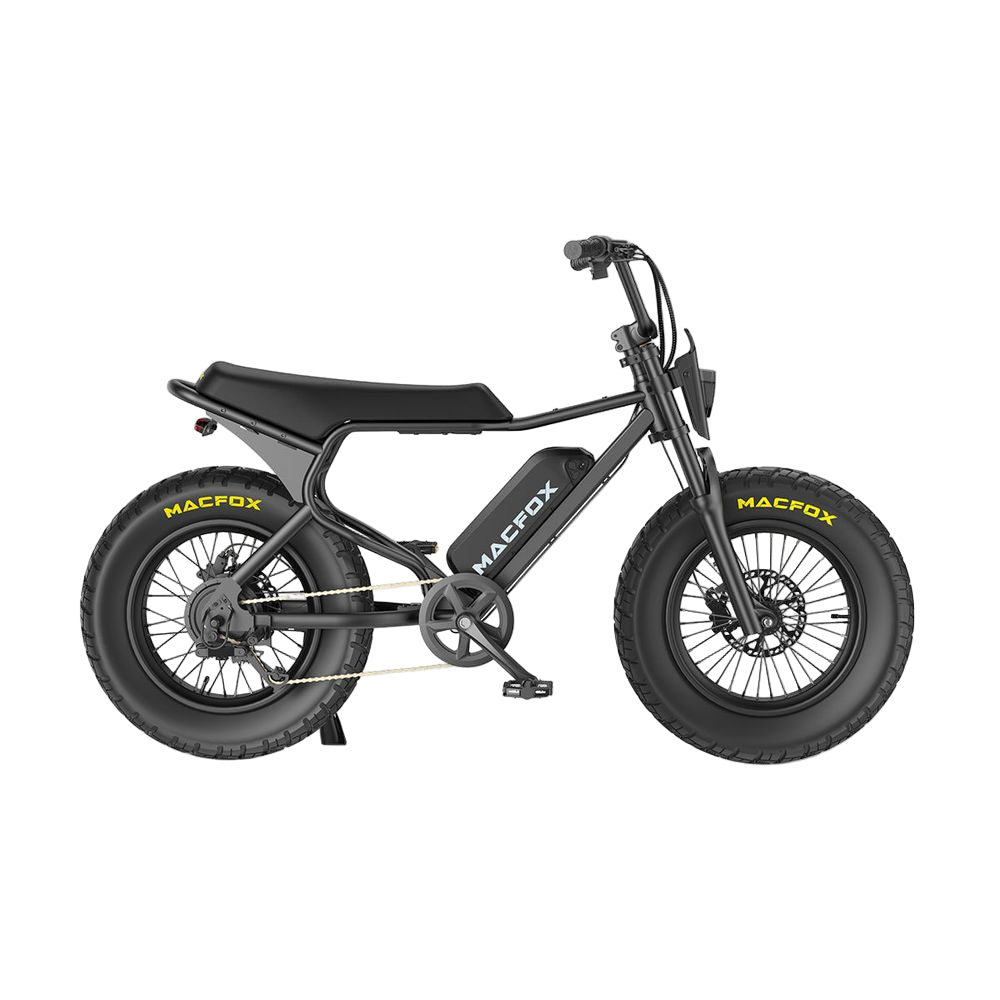 Macfox X7 Electric Bike - Black